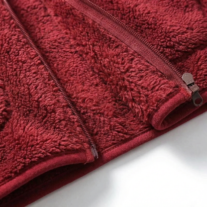 Men's Fleece Jacket - Soft Casual Warm Outerwear