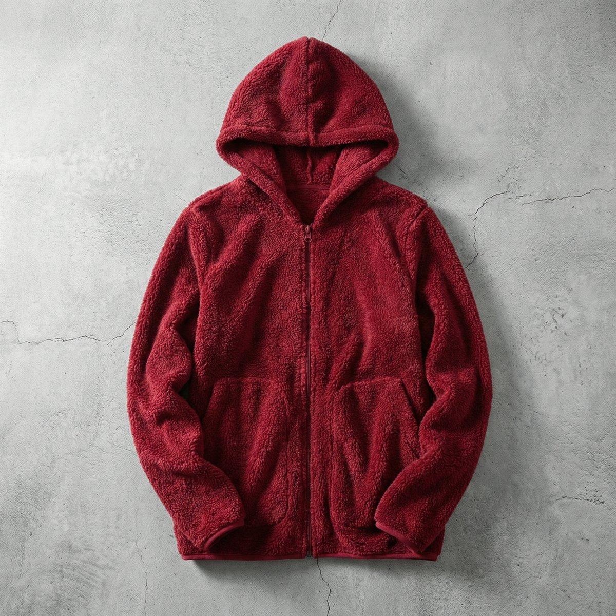 Men's Fleece Jacket - Soft Casual Warm Outerwear