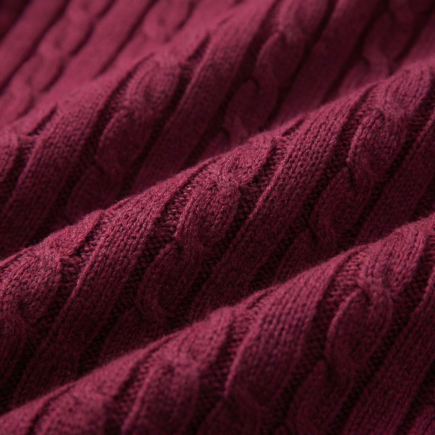 Men's High Neck Sweater - Warm Knit Fall Pullover