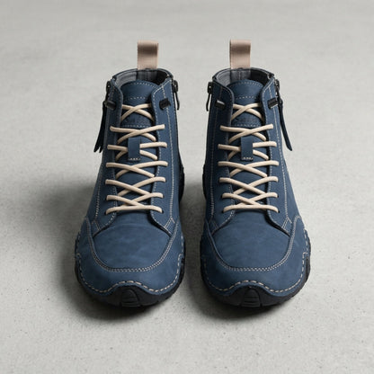 Men's Leather Ankle Boots - Classic Casual Boots