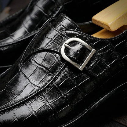Men's Dress Shoes - Classic Business Casual Slip On Shoes