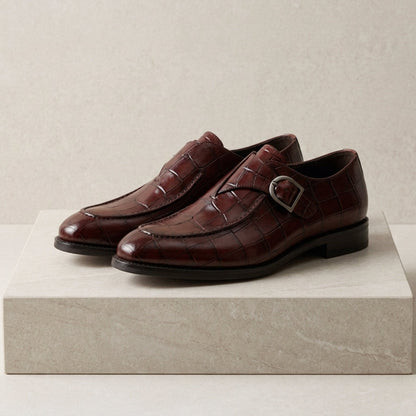 Men's Dress Shoes - Classic Business Casual Slip On Shoes