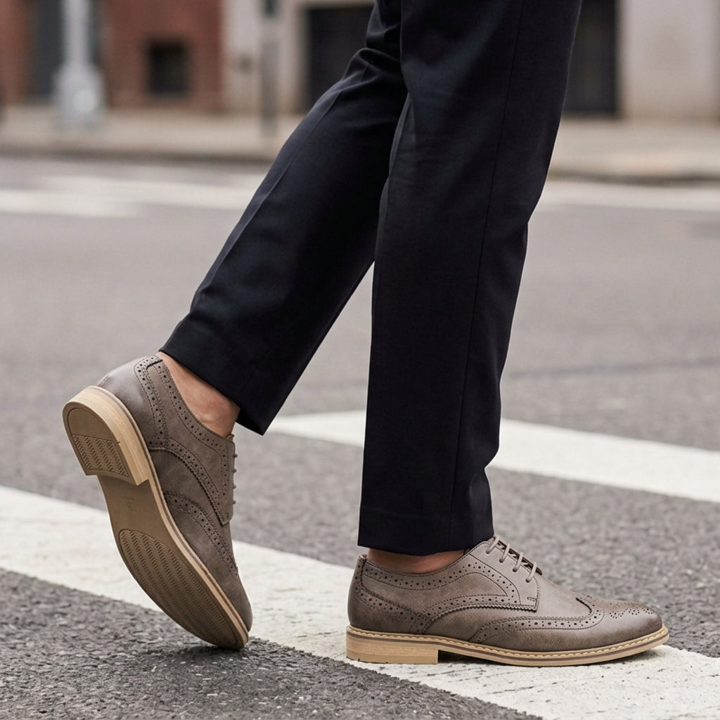 Men's Brogue Shoes - Classic Dress Shoes