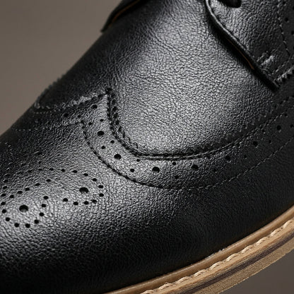 Men's Brogue Shoes - Classic Dress Shoes