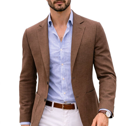 Men's Knit Blazer - Unstructured Soft Sport Coat