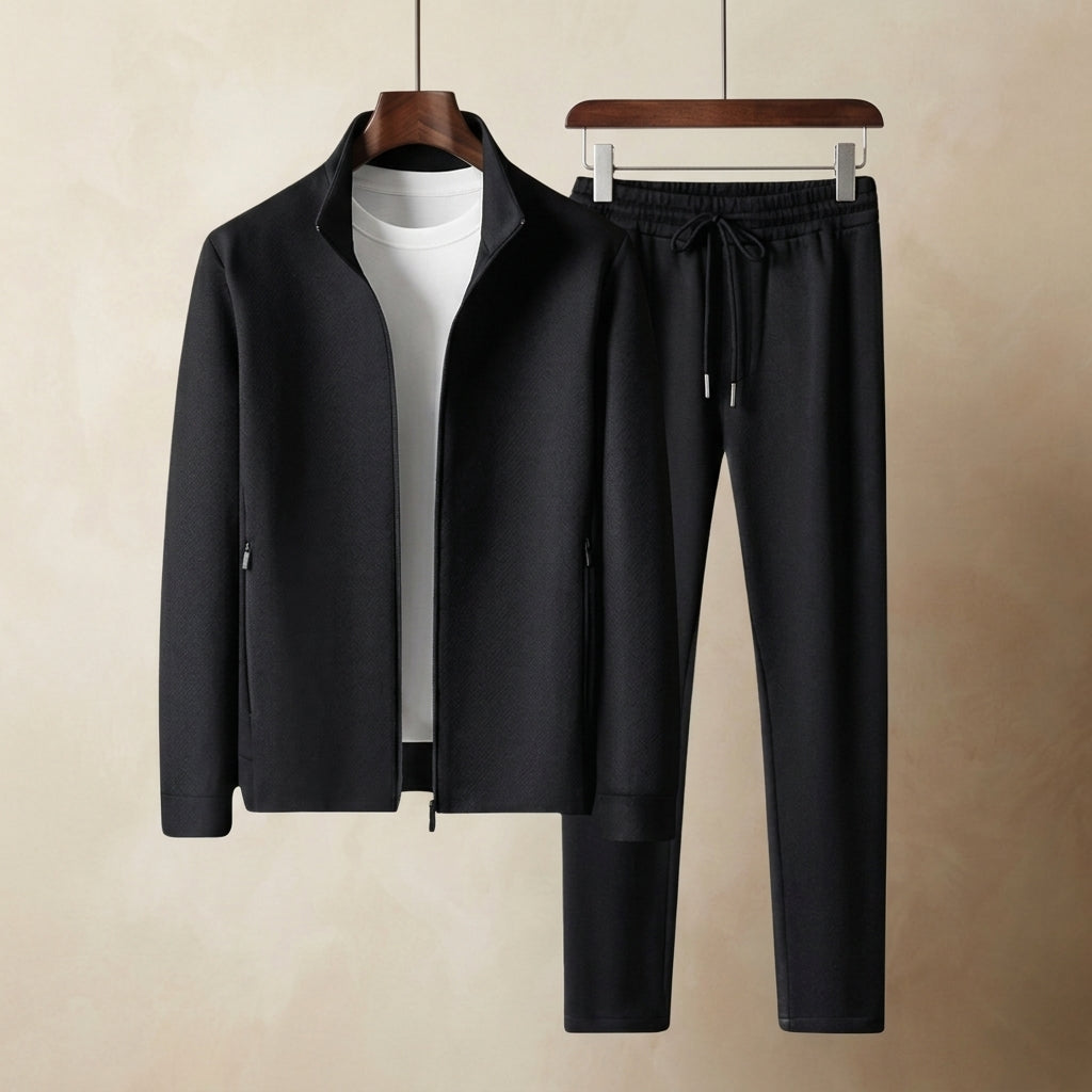 Men's Tracksuit Set - Casual Jacket and Pants