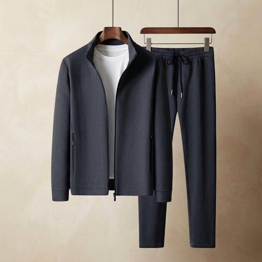 Men's Tracksuit Set - Casual Jacket and Pants