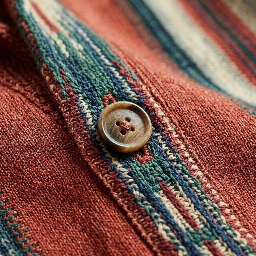 Men's Knit Cardigan - Casual Button Front Sweater