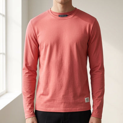 Men's Casual Cotton Shirt – Long Sleeve Button Down Top