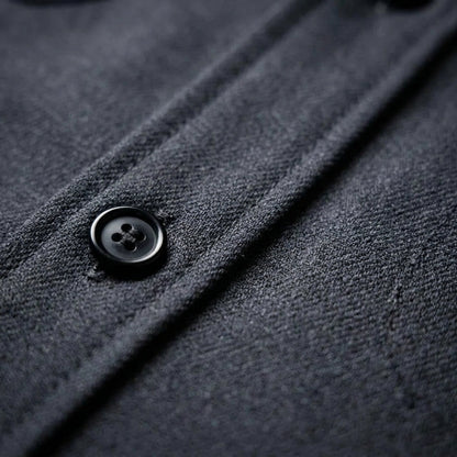 Men's Long Sleeve Overshirt - Casual Button Down Shirt