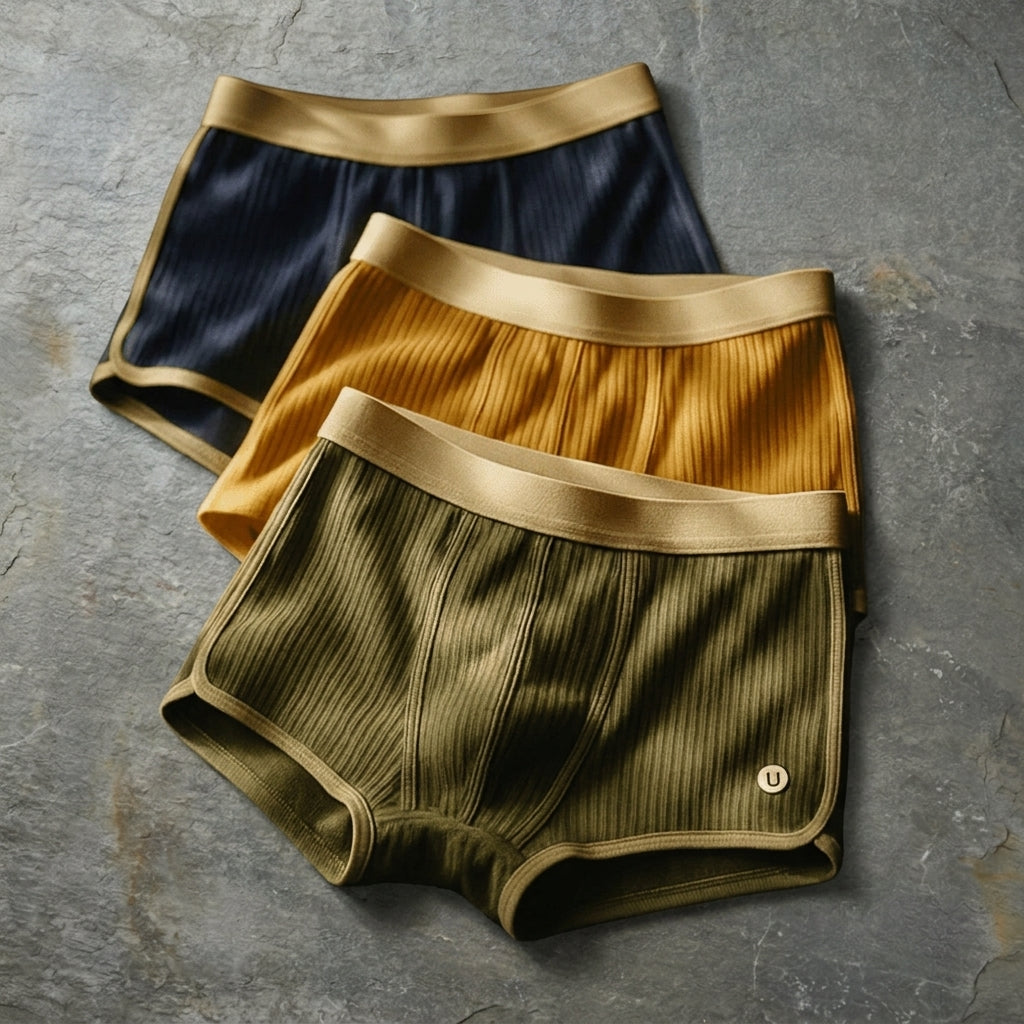 Men's Boxer Briefs - Essential Underwear Set