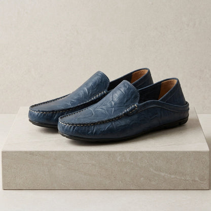 Men's Moccasin Shoes - Casual Slip On Shoes