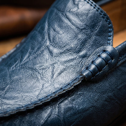 Men's Moccasin Shoes - Casual Slip On Shoes