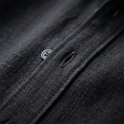 Men's Linen Shirt - Lightweight Casual Button Down