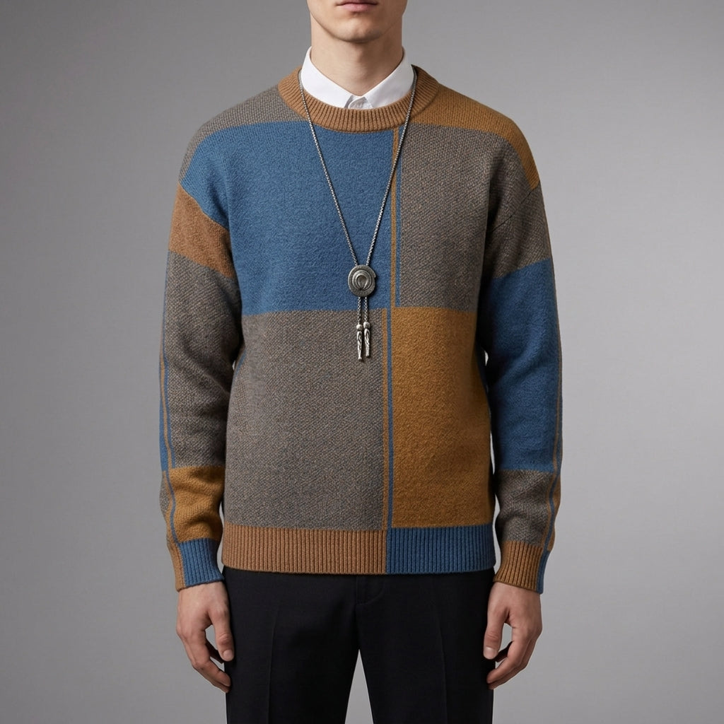 Men's Knit Sweater – Soft Blend Casual Pullover