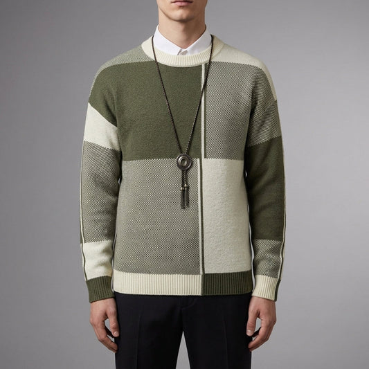 Men's Knit Sweater – Soft Blend Casual Pullover