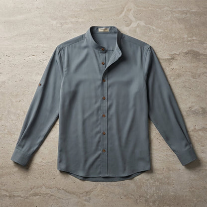 Men's Long Sleeve Shirt - Casual Button Down