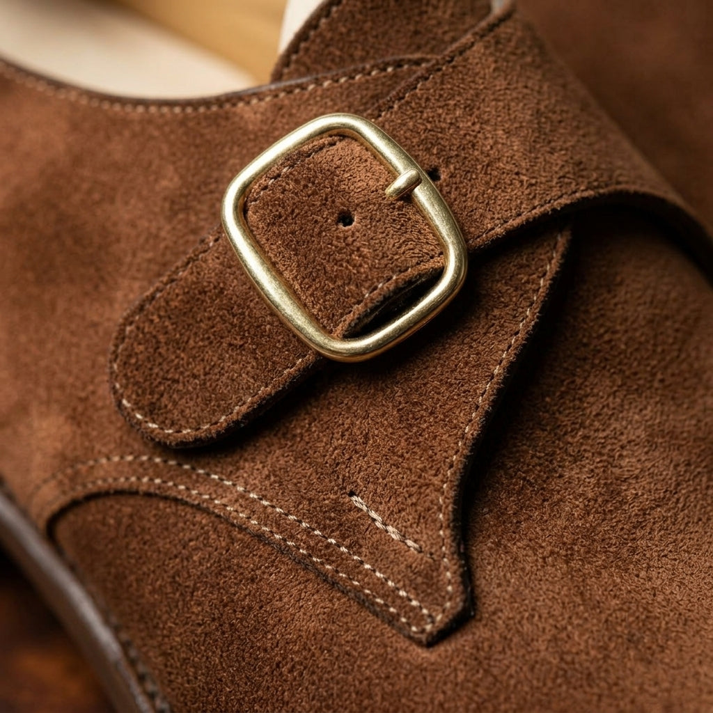 Men's Suede Shoes - Classic Casual Slip On Footwear