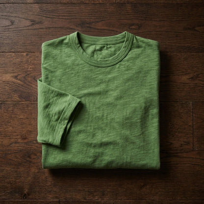 Men's Cotton T-Shirt - Classic Casual Short Sleeve Top