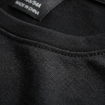 Men's Cotton T-Shirt - Classic Casual Short Sleeve Top