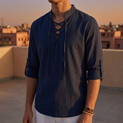 Men's Renaissance Shirt - Vintage Style Casual Button Down