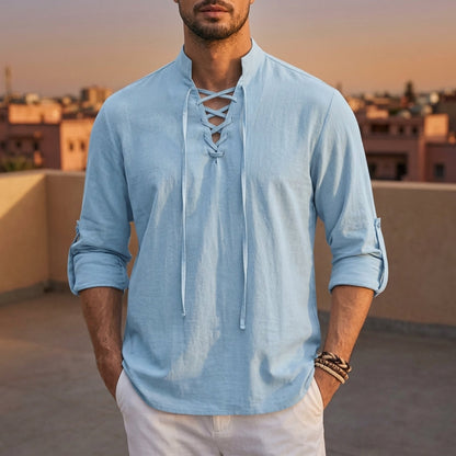 Men's Renaissance Shirt - Vintage Style Casual Button Down