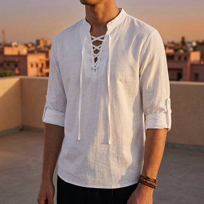 Men's Renaissance Shirt - Vintage Style Casual Button Down
