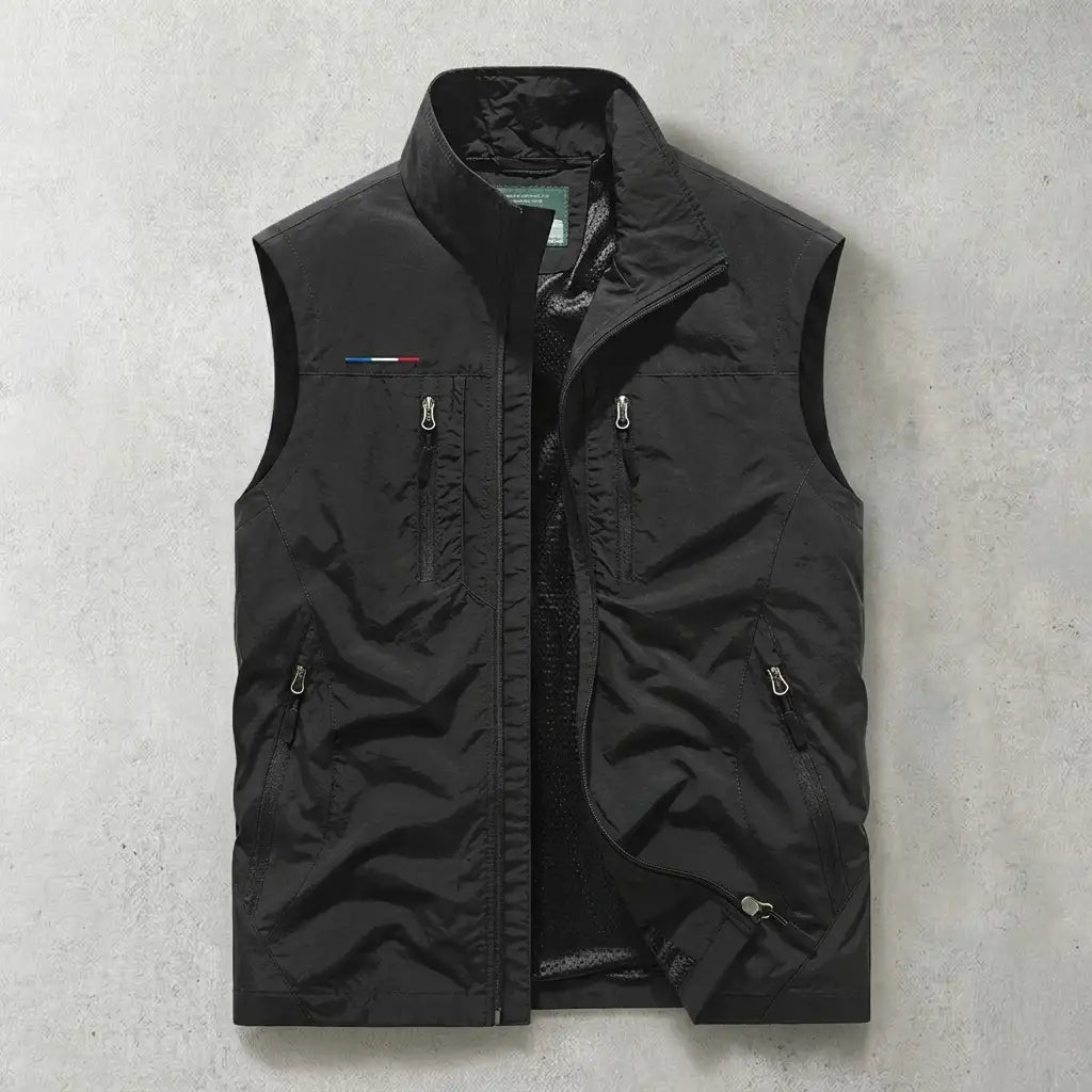 Men's Outdoor Vest - Lightweight Casual Utility Vest