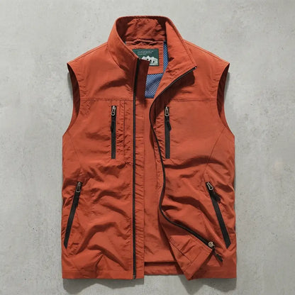 Men's Outdoor Vest - Lightweight Casual Utility Vest