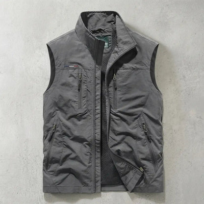 Men's Outdoor Vest - Lightweight Casual Utility Vest