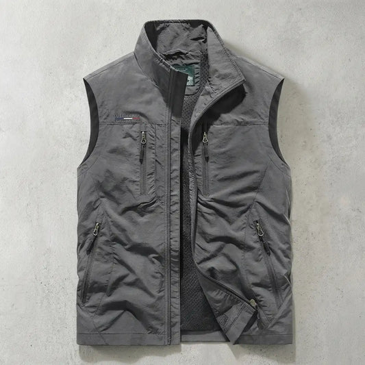 Men's Outdoor Vest - Lightweight Casual Utility Vest