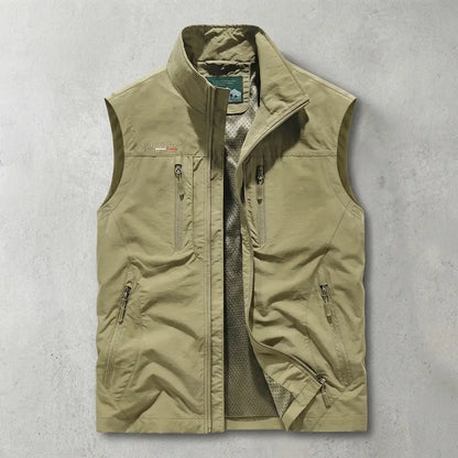 Men's Outdoor Vest - Lightweight Casual Utility Vest