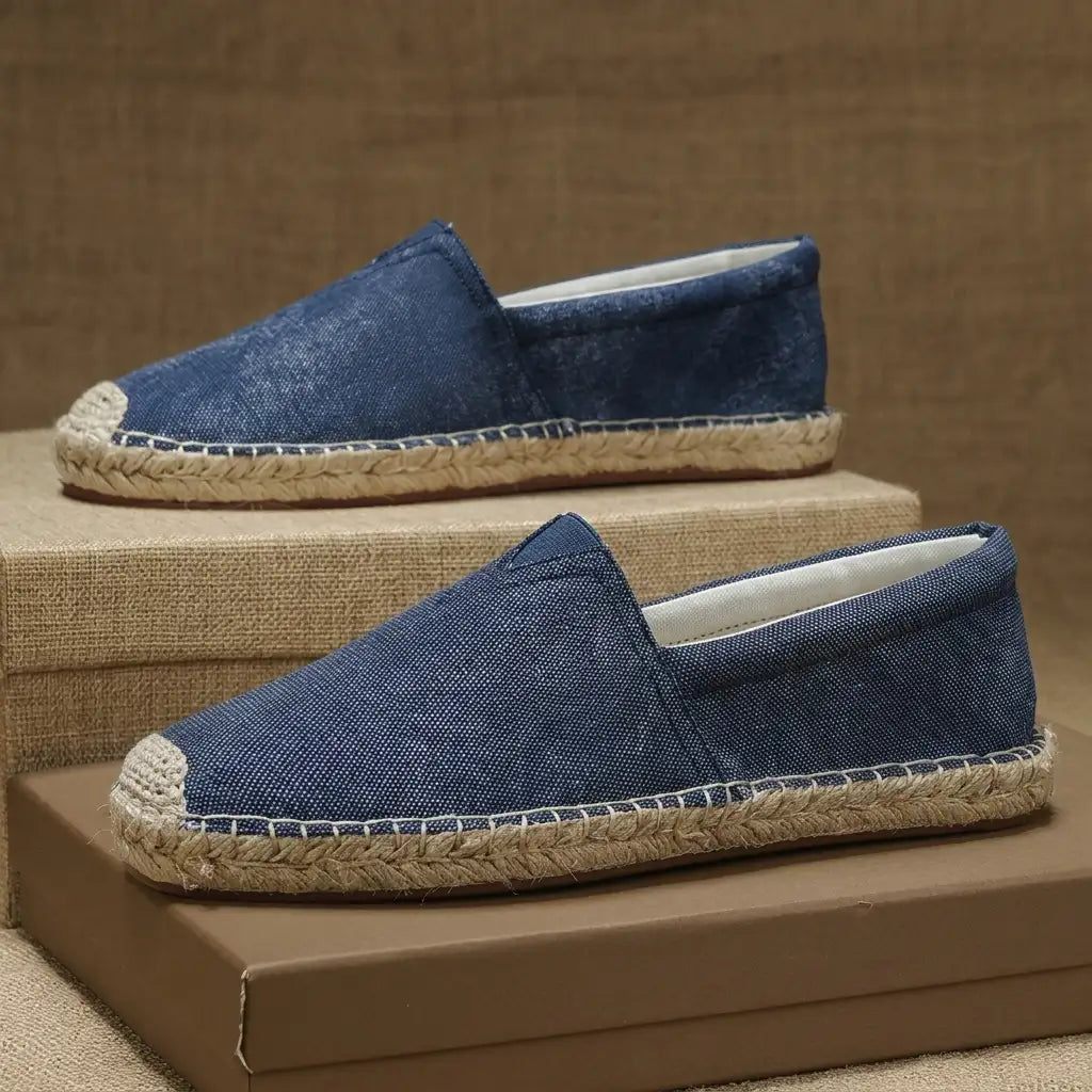 Men's Espadrilles - Casual Slip On Summer Shoes