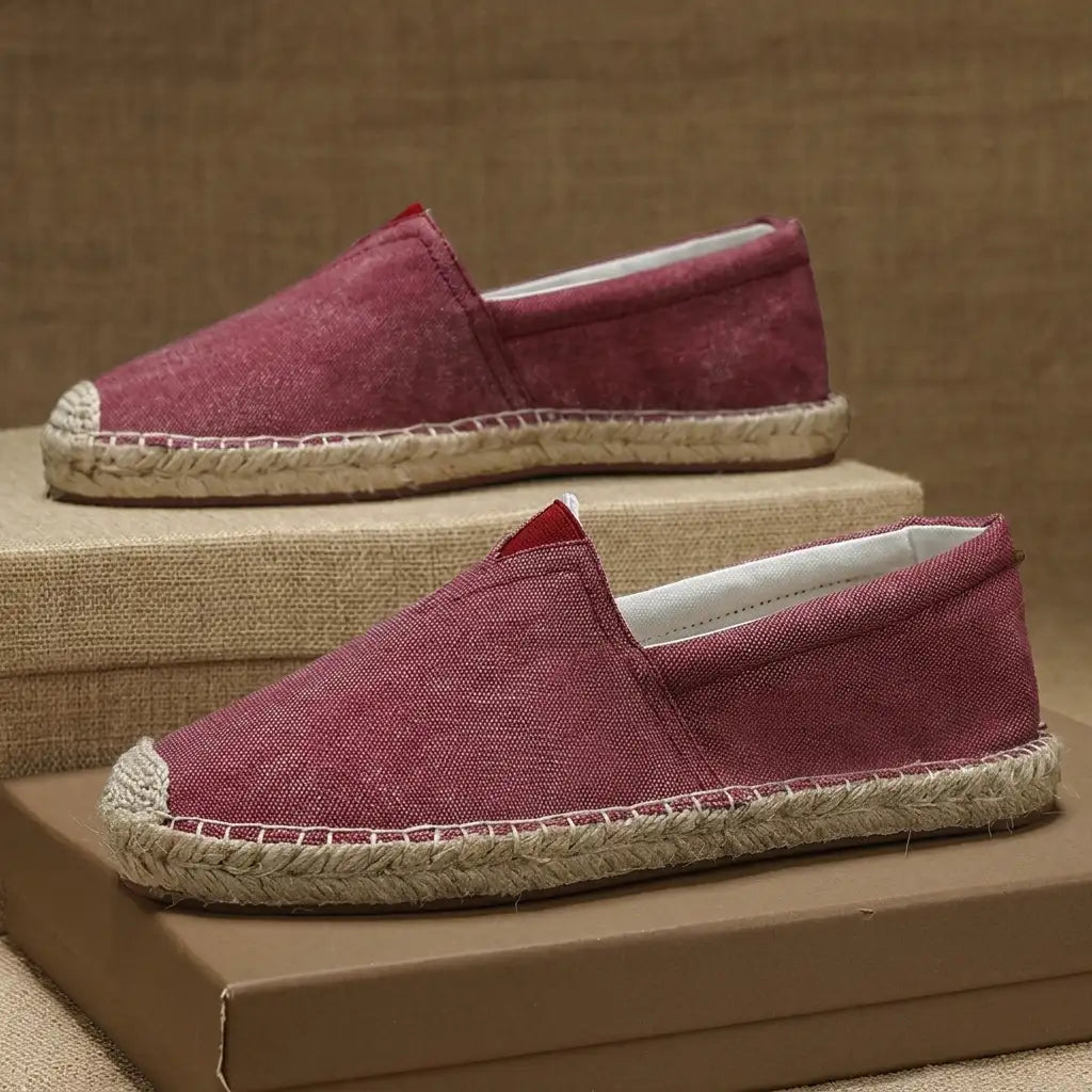Men's Espadrilles - Casual Slip On Summer Shoes