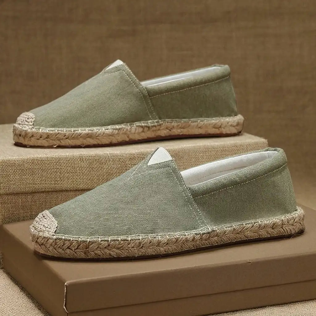 Men's Espadrilles - Casual Slip On Summer Shoes