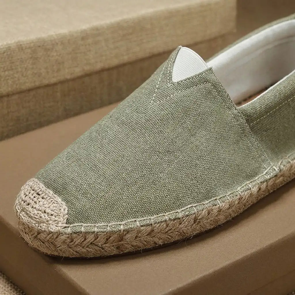 Men's Espadrilles - Casual Slip On Summer Shoes