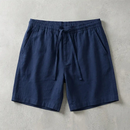 Men's Cotton Linen Trousers - Lightweight Casual Pants