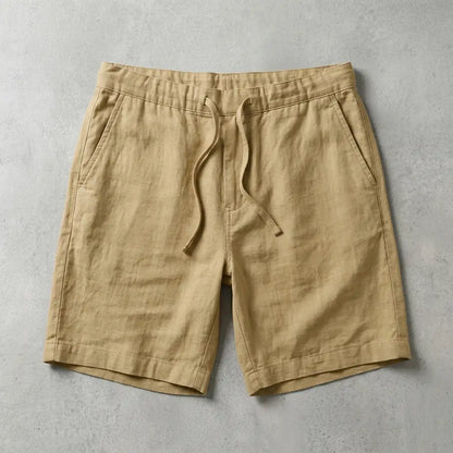 Men's Cotton Linen Trousers - Lightweight Casual Pants