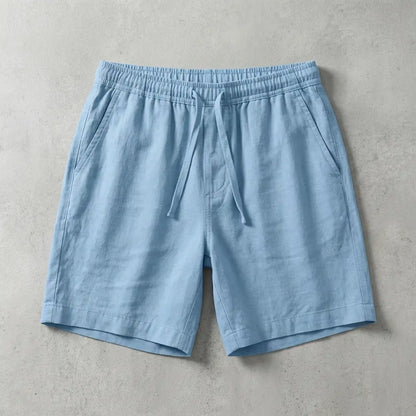 Men's Cotton Linen Trousers - Lightweight Casual Pants