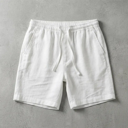 Men's Cotton Linen Trousers - Lightweight Casual Pants