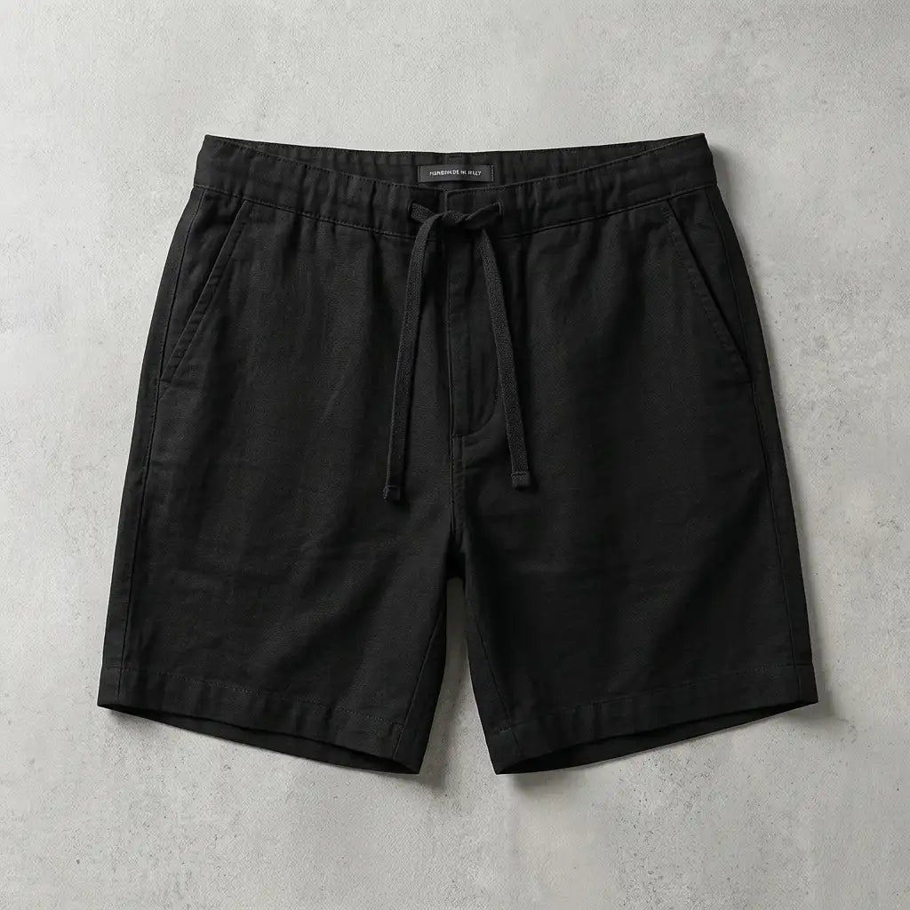 Men's Cotton Linen Trousers - Lightweight Casual Pants