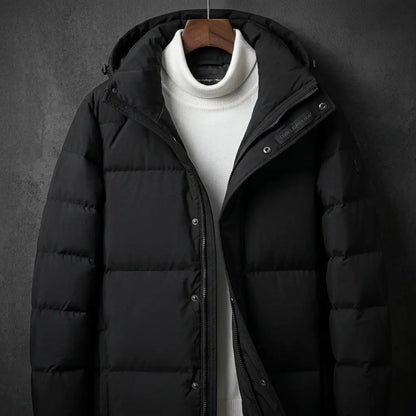 Men's Puffer Coat - Insulated Winter Jacket