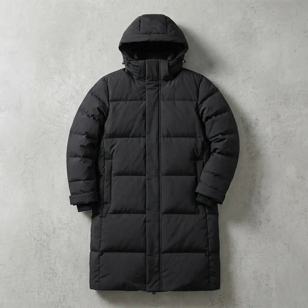 Men's Puffer Coat - Insulated Winter Jacket