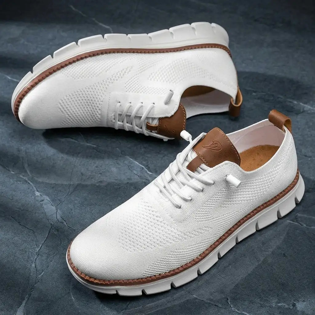 Men's Comfort Sneakers - Casual Everyday Walking Shoes