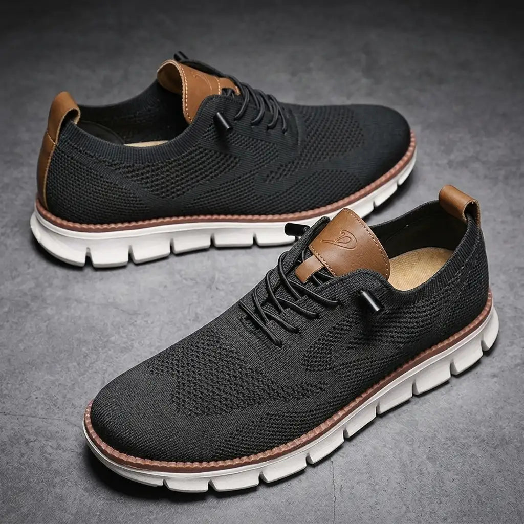 Men's Comfort Sneakers - Casual Everyday Walking Shoes