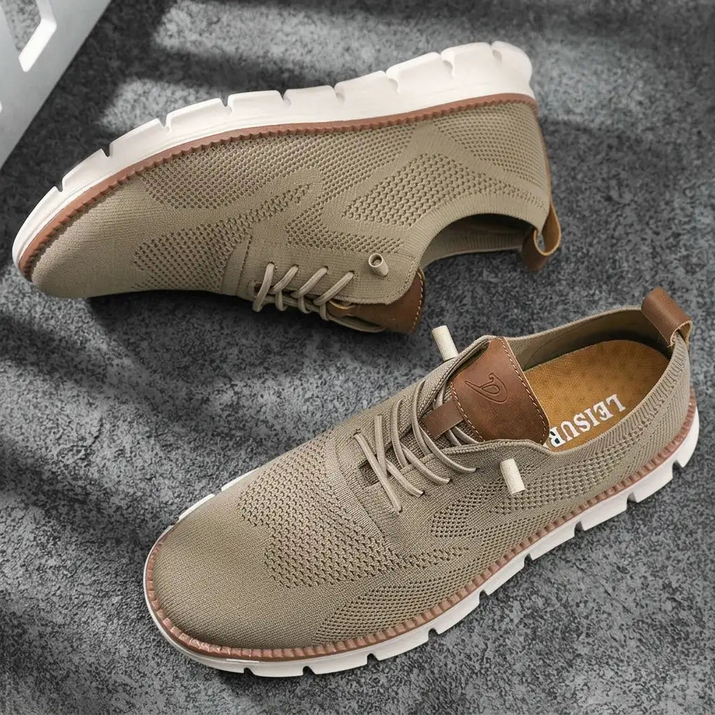 Men's Comfort Sneakers - Casual Everyday Walking Shoes