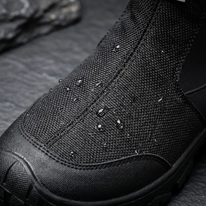 Men's Rain Boots - Waterproof Casual Outdoor Boots