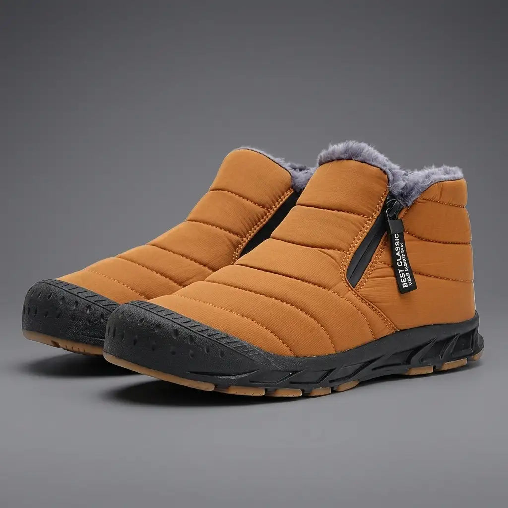 Men's Waterproof Boots - Durable Casual Outdoor Shoes