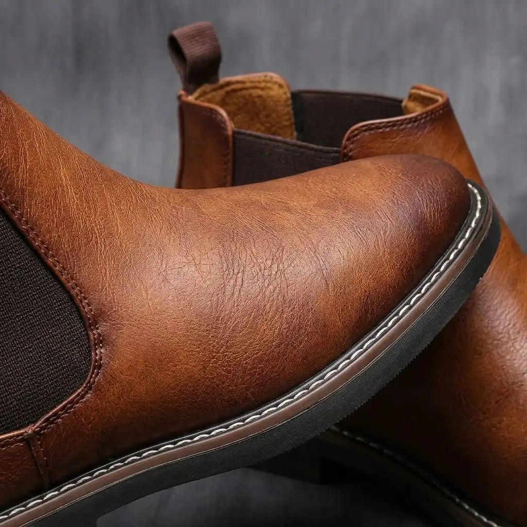 Men's Chelsea Boots - Classic Slip On Casual Dress Boots
