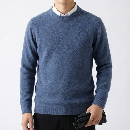 Men's Cashmere Sweater - Soft Knit Casual Pullover